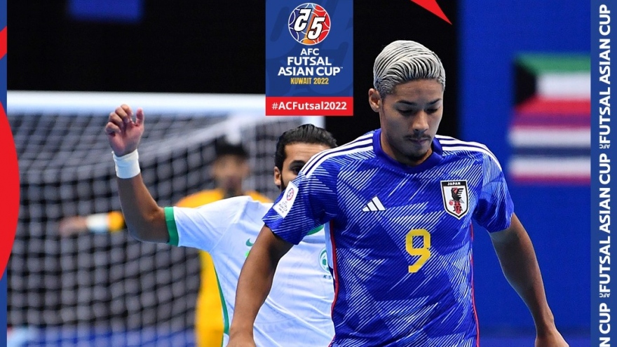 Nhật Bản thua sốc Saudi Arabia ngày ra quân giải Futsal châu Á 2022 