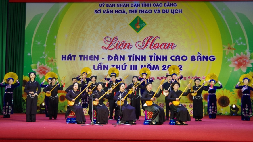 Hơn 200 nghệ nhân, diễn viên tham gia Liên hoan hát Then, đàn Tính tỉnh Cao Bằng