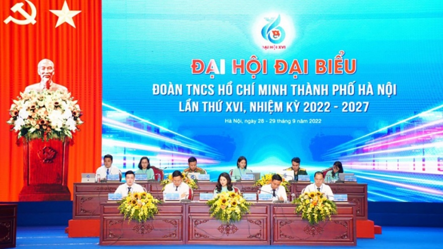 Khai mạc Đại hội đại biểu Đoàn TNCS Hồ Chí Minh thành phố Hà Nội