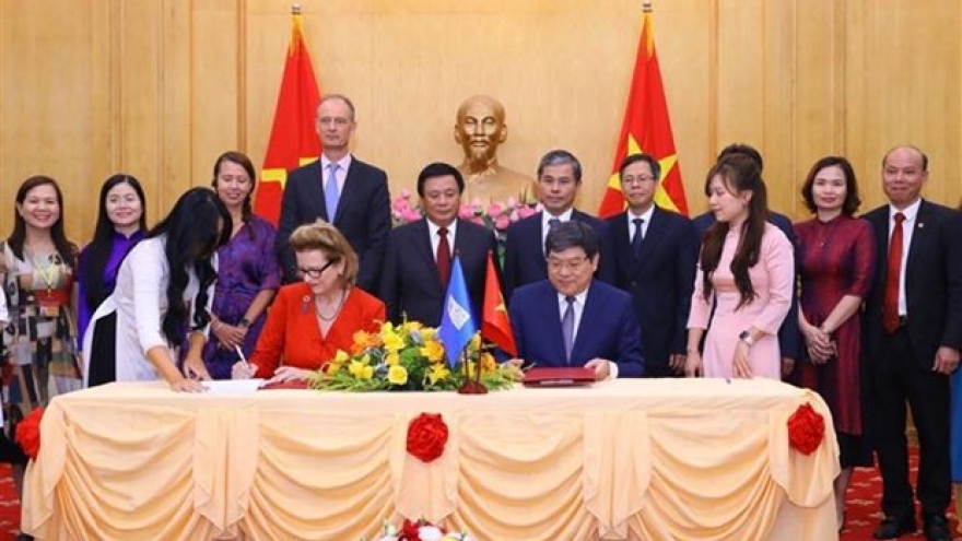 Ho Chi Minh National Academy of Politics steps up cooperation with UNDP