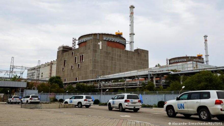IAEA: Nhà máy điện hạt nhân Zaporizhzhia đang bị đe dọa