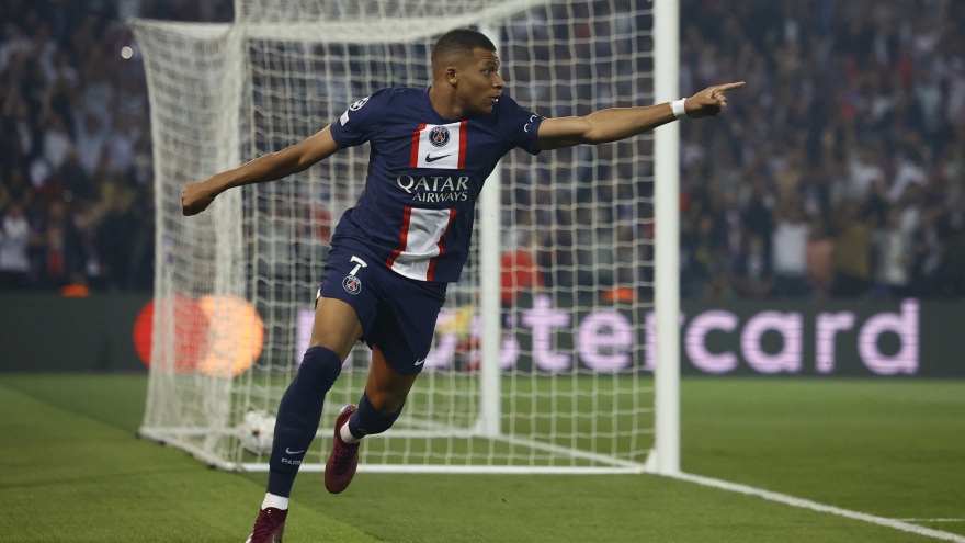 Kylian Mbappe giúp PSG thắng trận đại chiến với Juventus