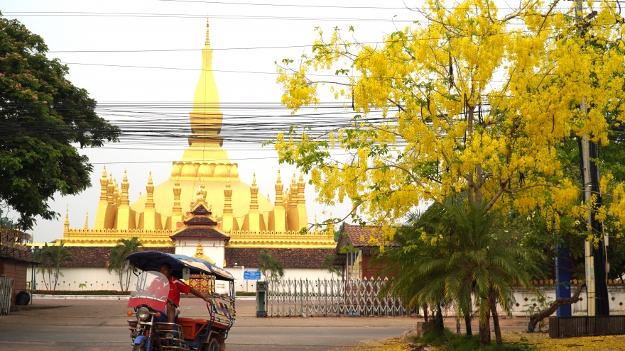 Lào tổ chức Lễ hội That Luang 2022 với quy mô lớn