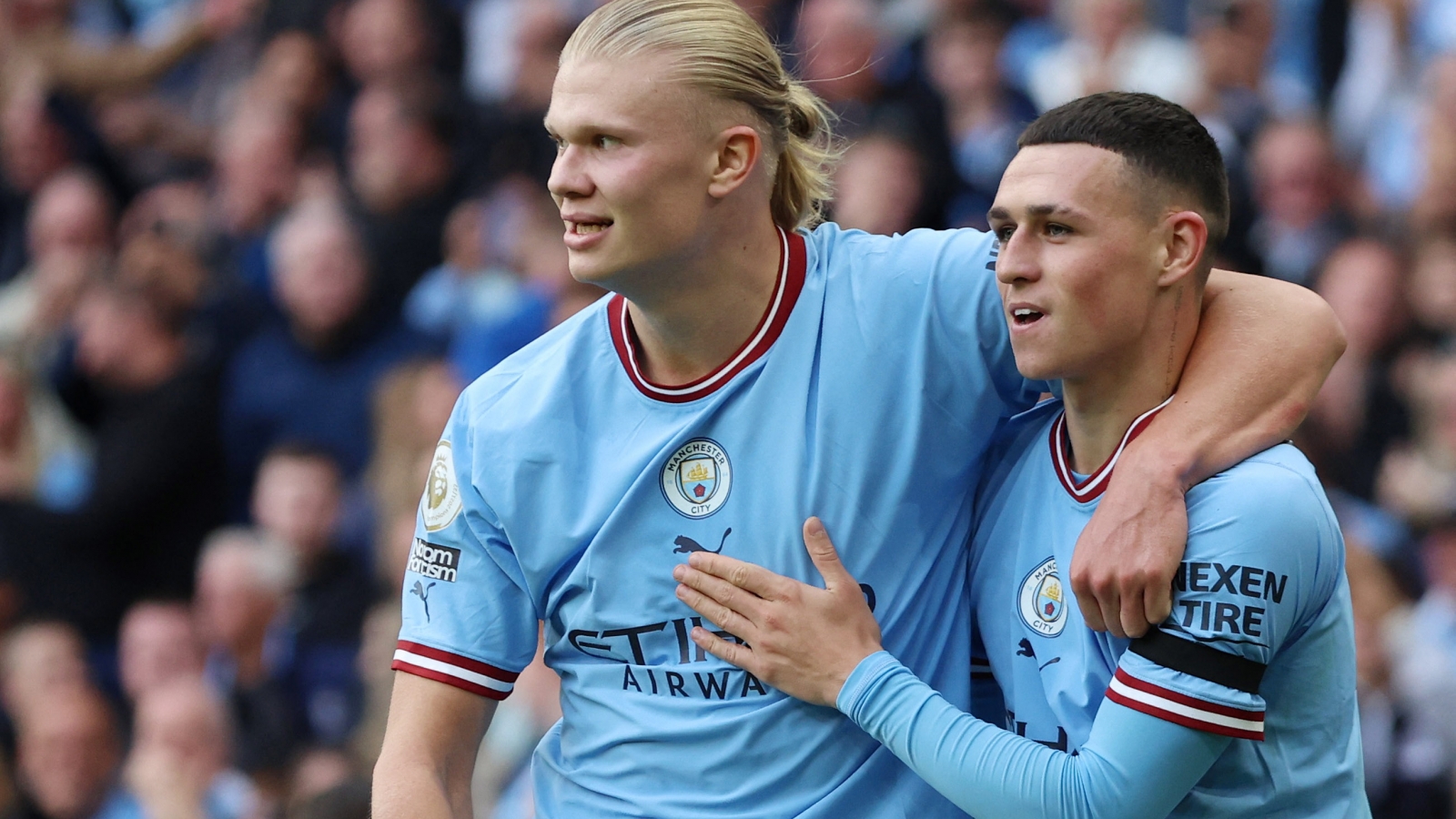 Haaland, Foden thi nhau lập hat-trick, Man City thắng dễ 6-3 trước MU