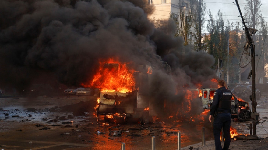 Nga tuyên bố nhắm trúng các mục tiêu trong cuộc tấn công cơ sở hạ tầng tại Ukraine