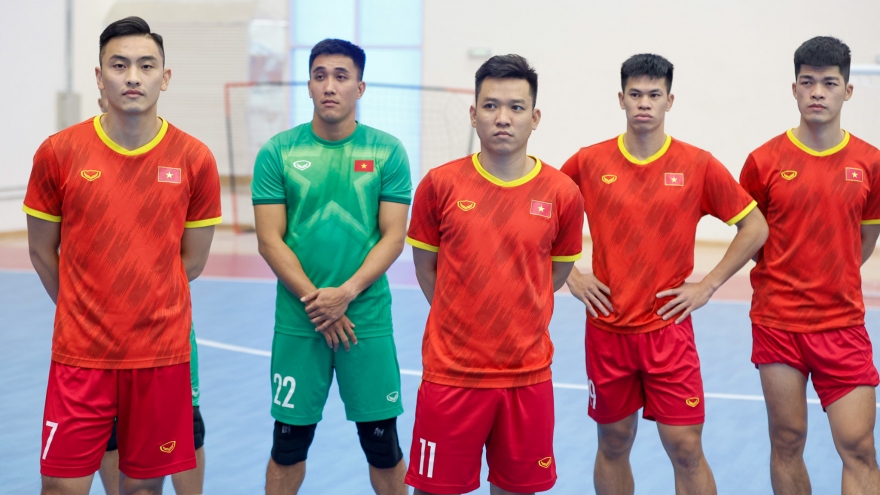 ĐT Futsal Việt Nam sẵn sàng đọ sức với ĐT Nhật Bản ở giải châu Á