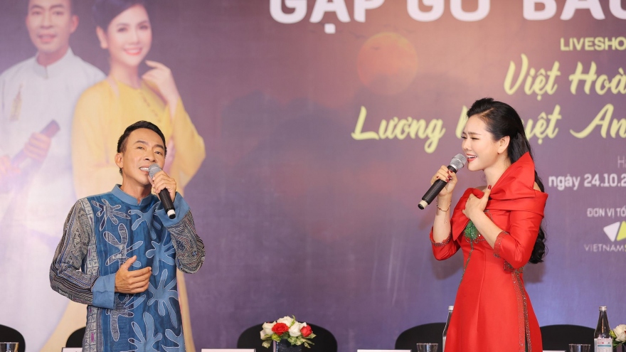 NSƯT Việt Hoàn “kết duyên” với Lương Nguyệt Anh, bắt tay làm liveshow chung