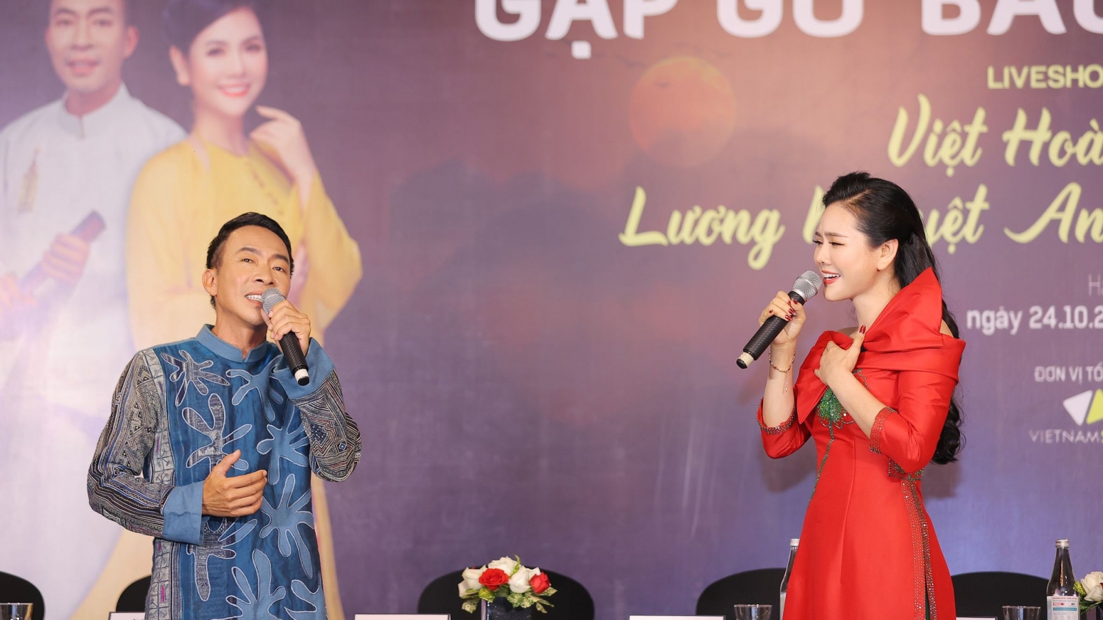 NSƯT Việt Hoàn “kết duyên” với Lương Nguyệt Anh, bắt tay làm liveshow chung