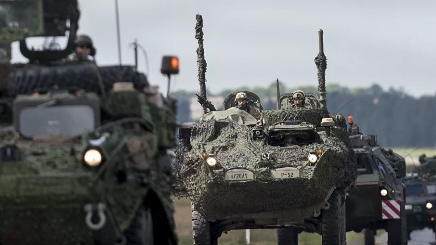 Litva tiến hành cuộc tập trận lớn nhất cùng các đồng minh NATO