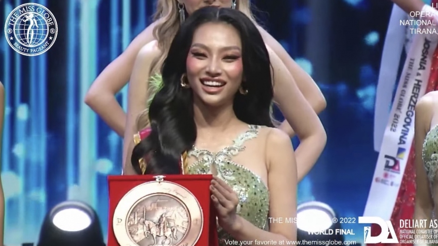 Lâm Thu Hồng giành ngôi Á hậu 4 tại Hoa hậu Hoàn Cầu 2022