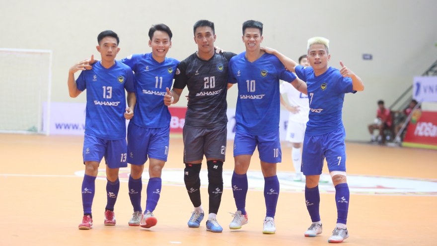 Kết quả giải Futsal HDBank VĐQG 2022: Sahako "hạ đẹp" Thái Sơn Bắc