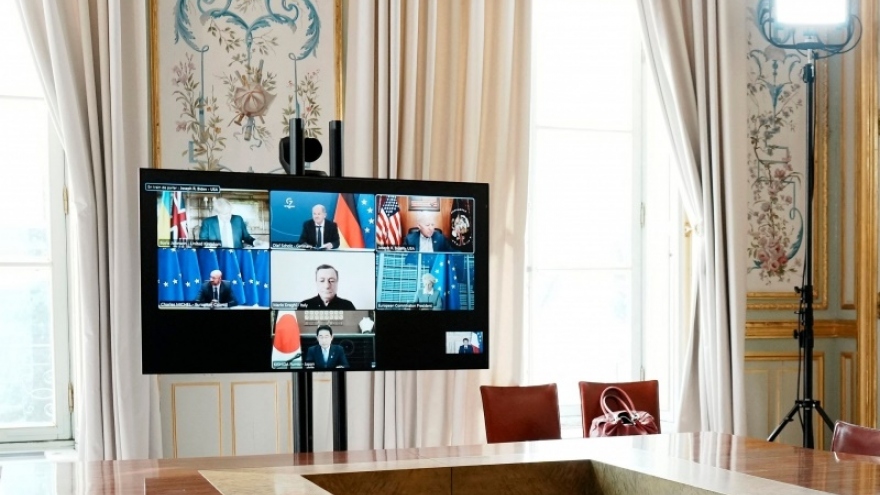 G7 họp bất thường về Ukraine, Anh kêu gọi nguyên thủ NATO họp khẩn