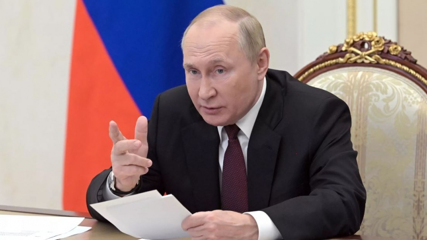 Tổng thống Putin: Ukraine trở thành công cụ cho chính sách đối ngoại của Mỹ