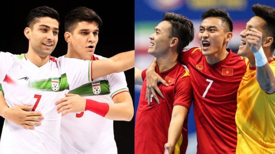 Iran pose major challenge for Vietnam in AFC Futsal Asian Cup quarter-final