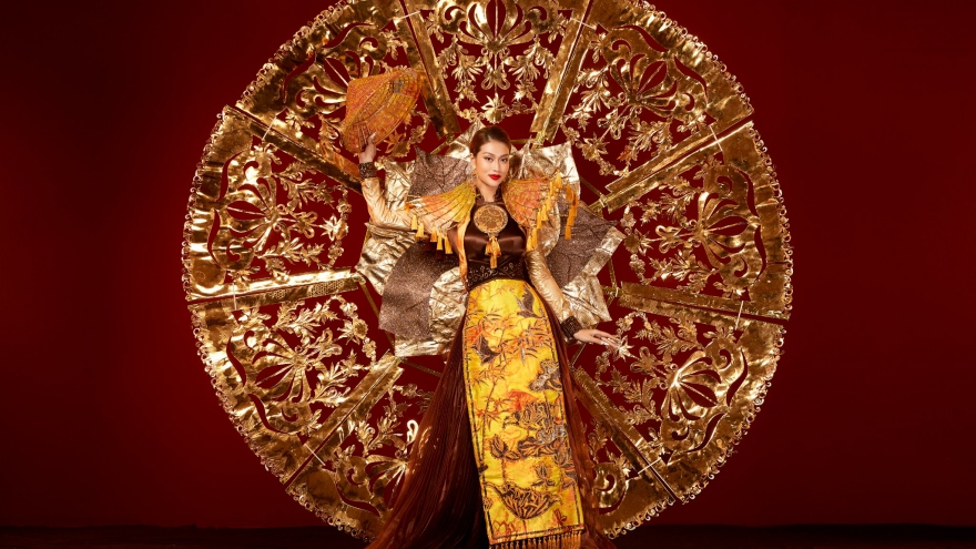 Hé lộ trang phục dân tộc của Đoàn Thiên Ân tại Miss Grand International