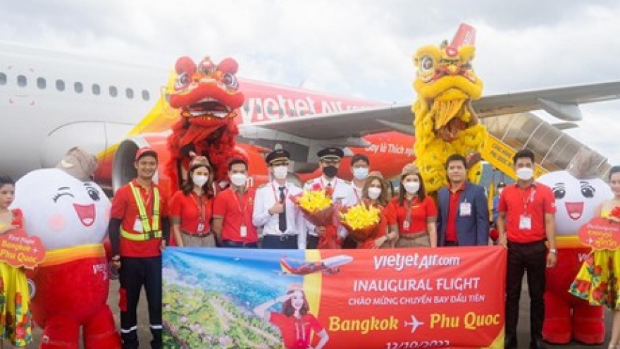 Vietjet opens Phu Quoc – Bangkok direct flights