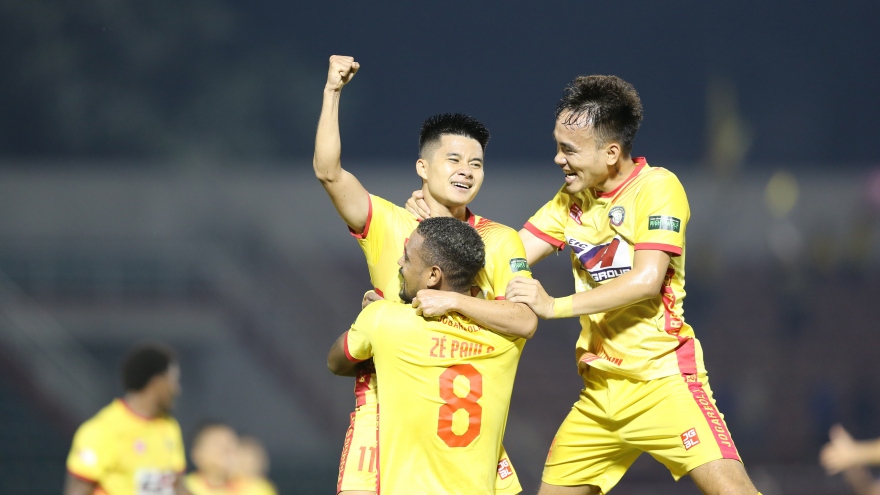 Kết quả vòng 18 V-League 2022: Bình Định và Thanh Hóa hưởng niềm vui 