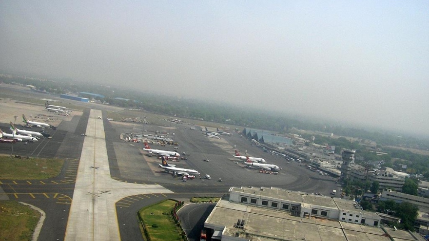 Sân bay quốc tế ở thủ đô Ấn Độ đặt trong tình trạng báo động vì bị dọa đánh bom