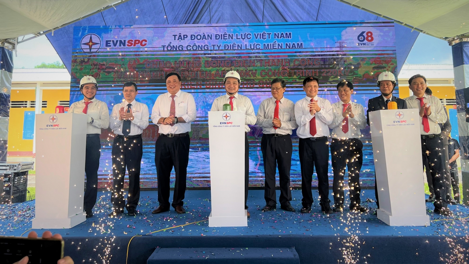 Hoàn thành giai đoạn 1 - Công trình Đường dây 220kV Kiên Bình - Phú Quốc