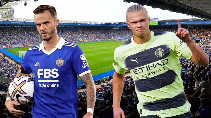 Dự đoán tỷ số, đội hình xuất phát trận Leicester - Man City