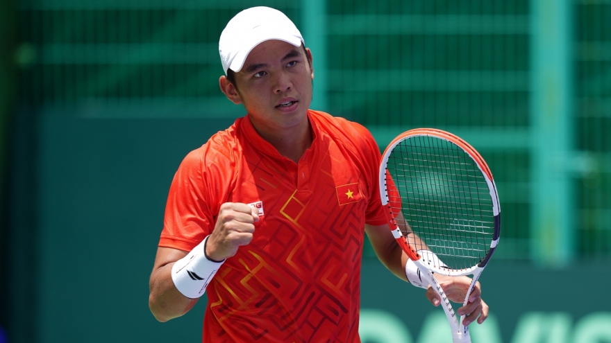 Hoang Nam continues to fly high in ATP rankings