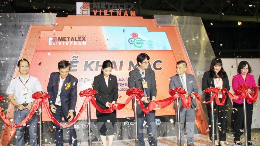 International machinery tools and metalworking expo opens in HCM City