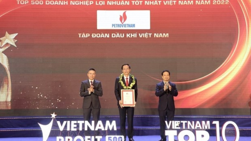 Petrovietnam maintains first place in PROFIT500 rankings