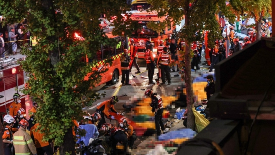 Ít nhất 120 người thiệt mạng sau vụ dẫm đạp tại lễ hội Halloween ở Hàn Quốc