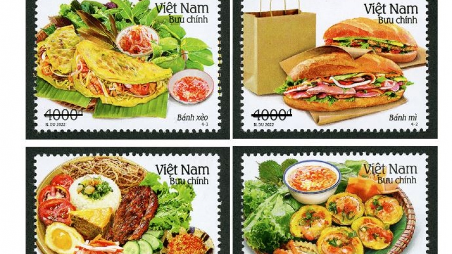Vietnam Post issues new stamp collection on Vietnamese cuisine 