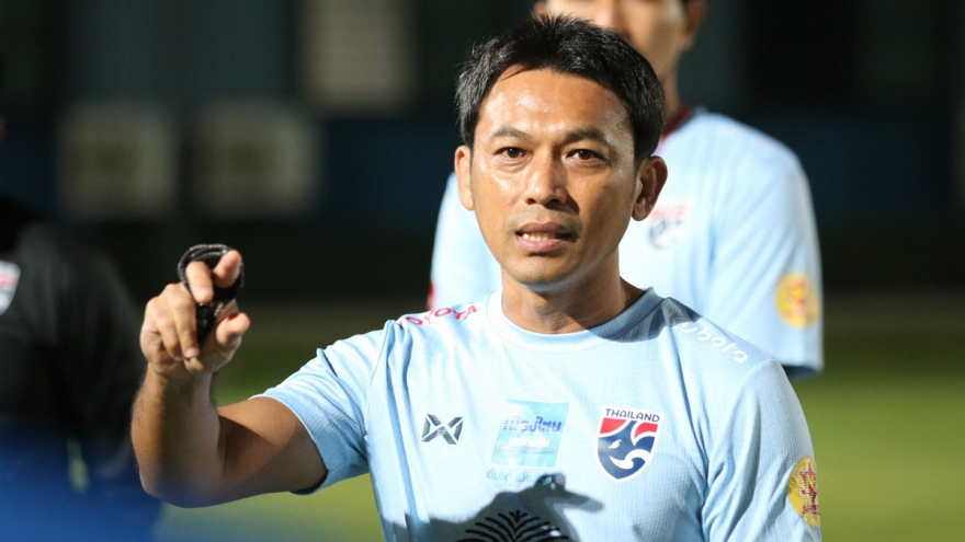 Cựu danh thủ HAGL dẫn dắt U23 Thái Lan tham dự SEA Games 32