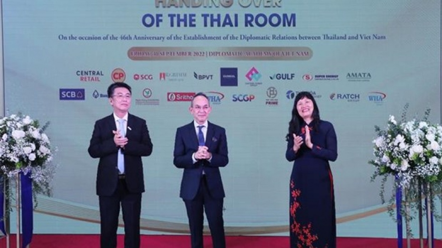 Thai Room established at Diplomatic Academy of Vietnam