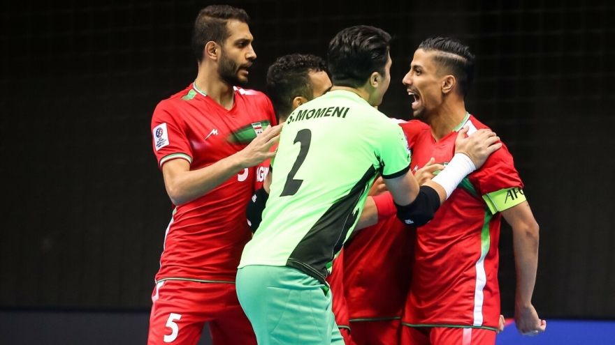 Iran tranh chức vô địch giải Futsal châu Á 2022 với Nhật Bản