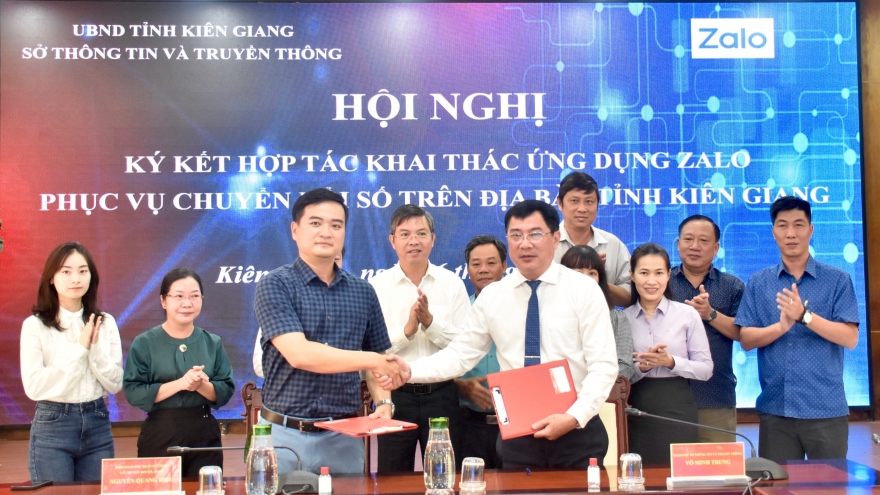 Tỉnh Kiên Giang ứng dụng Zalo phục vụ chuyển đổi số trên địa bàn