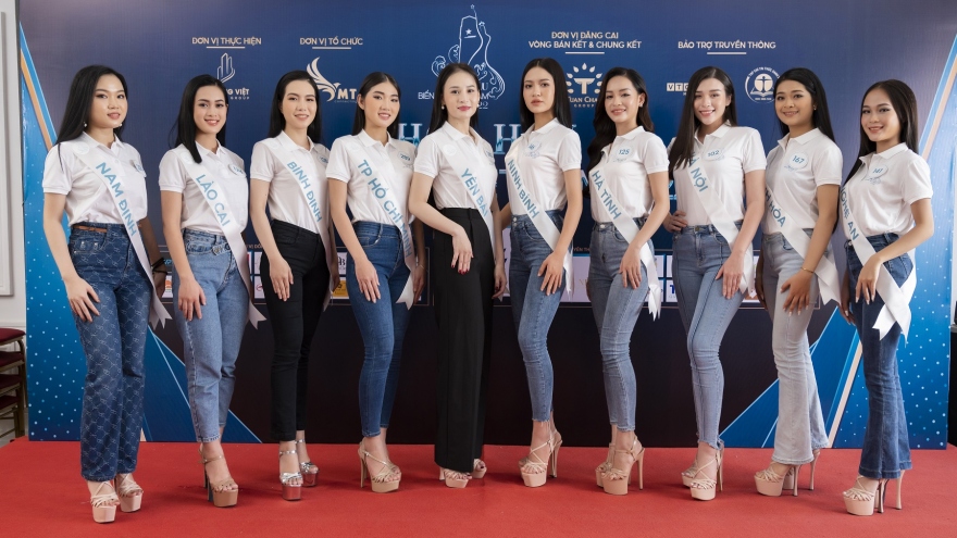 Top 50 thí sinh Hoa hậu Biển Đảo Việt Nam 2022 nhận sash chính thức: Thanh Hóa "áp đảo"