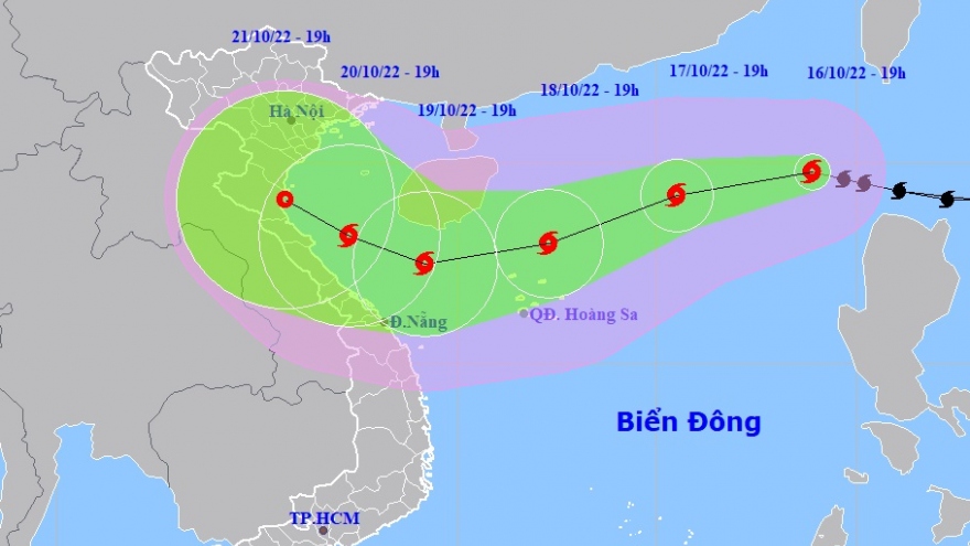 Bão số 6 mạnh hay yếu phụ thuộc rất lớn vào không khí lạnh