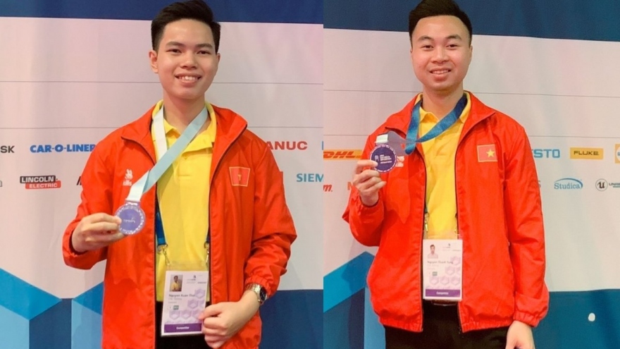 Vietnam wins two silvers at WorldSkills 2022