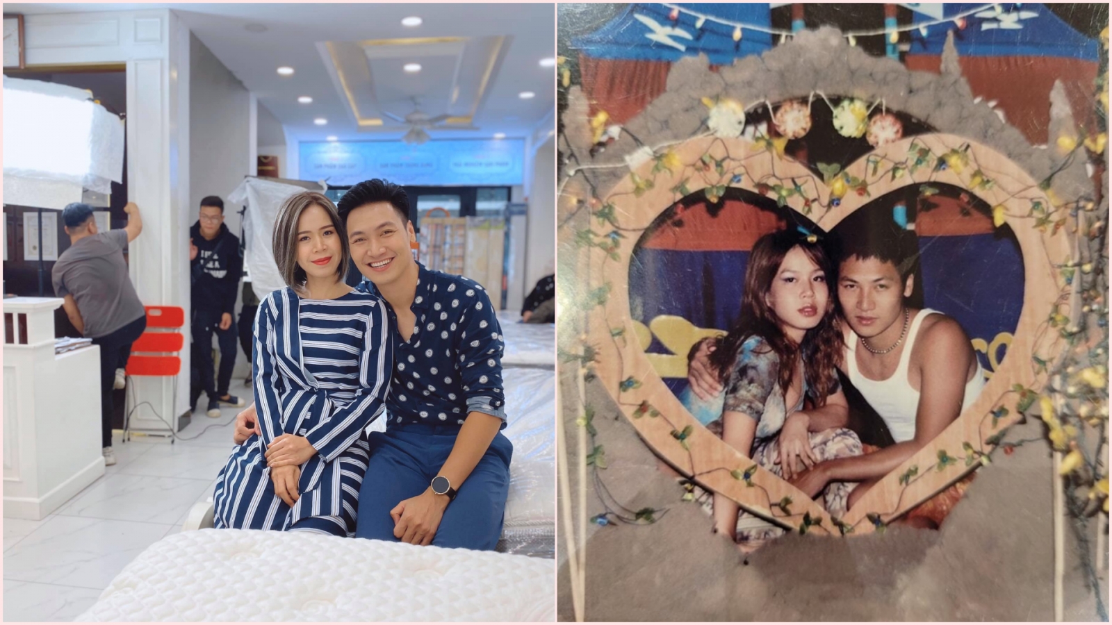 Chuyện showbiz: Mạnh Trường khoe ảnh hiếm với vợ thời đang yêu