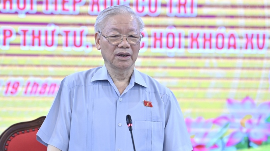 Tổng Bí thư thông tin tới cử tri Hà Nội về chuyến thăm chính thức Trung Quốc