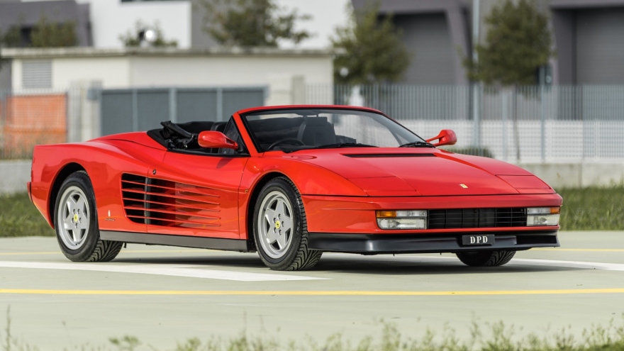 Bán đầu giá Ferrari Testarossa Pininfarina Spider siêu hiếm