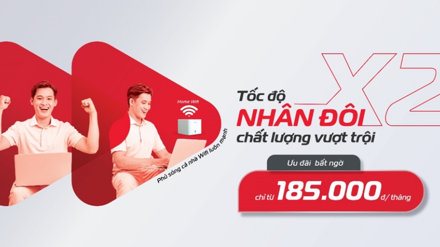 Viettel ra mắt dải gói cước FTTH mới nhân đôi tốc độ