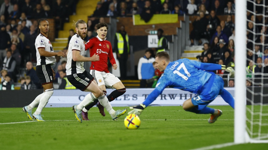 
        Garnacho ghi bàn phút bù giờ, MU thắng nghẹt thở Fulham
                  
                          
                      