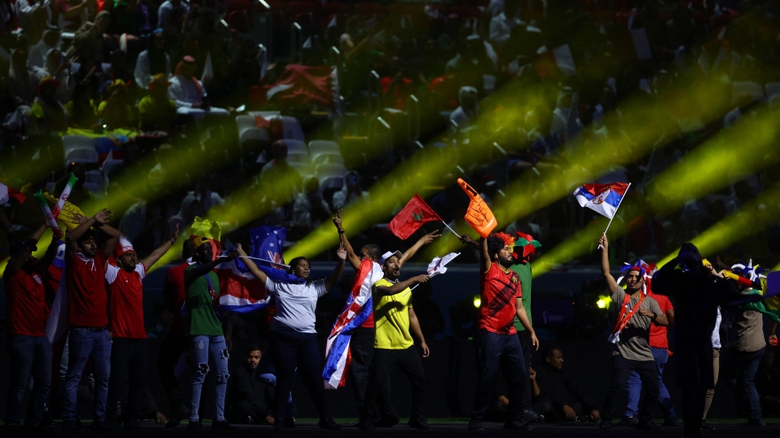 Toàn cảnh lễ khai mạc rực rỡ sắc màu của World Cup 2022