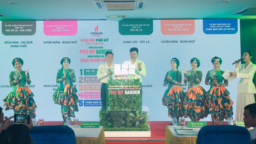 Phân bón Phú Mỹ ra mắt dòng sản phẩm chuyên dùng cho nông nghiệp đô thị