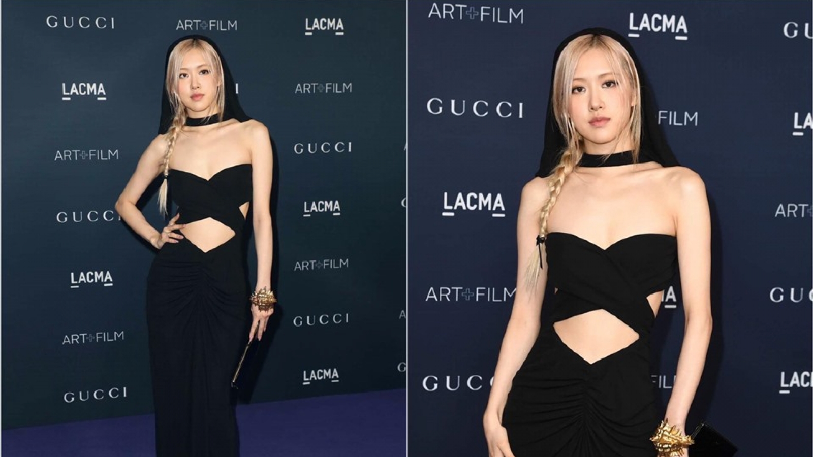 Rosé (Blackpink), Kendall Jenner hở bạo trên thảm đỏ LACMA 2022