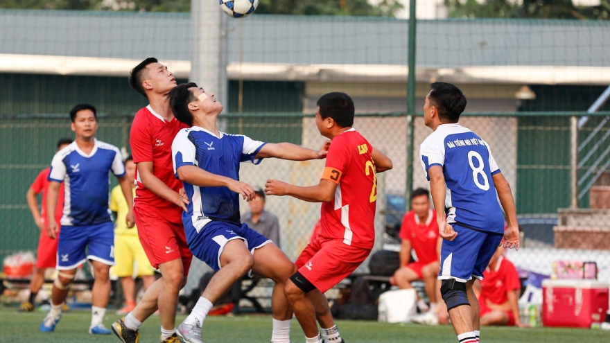 Đội bóng VOV vô địch Giải bóng đá Nông thôn ngày nay/Dân Việt 2022