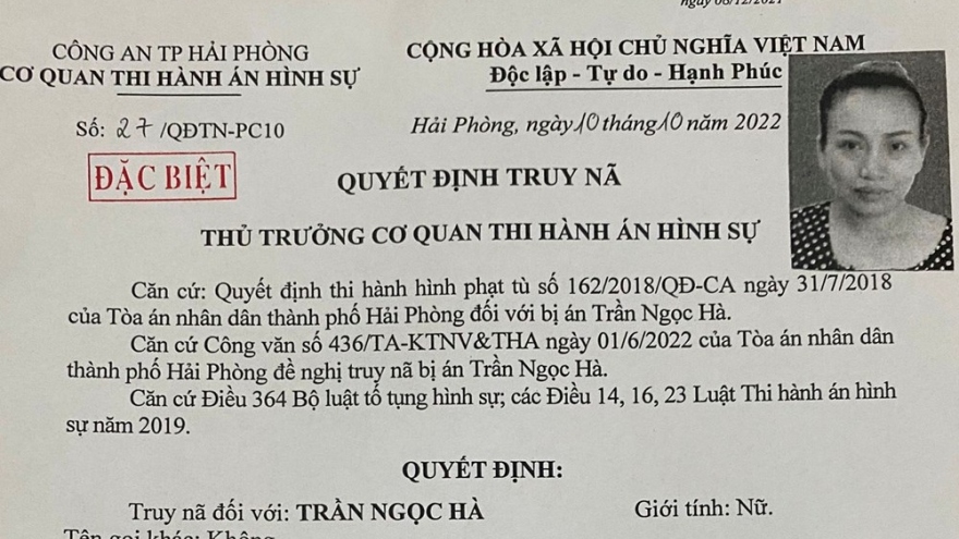 
        'Nữ quái' buôn bán ma túy sa lưới sau gần một tháng trốn truy nã
                              