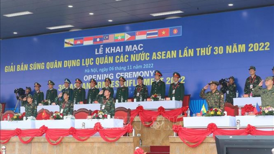 ASEAN Armies Rifle Meet 2022 opens in Hanoi