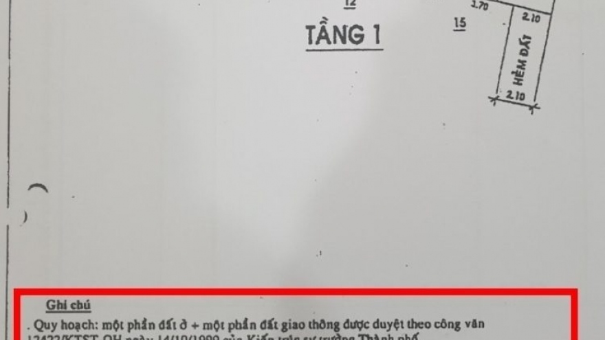 Điều kiện để đất trong khu vực quy hoạch được phép giao dịch