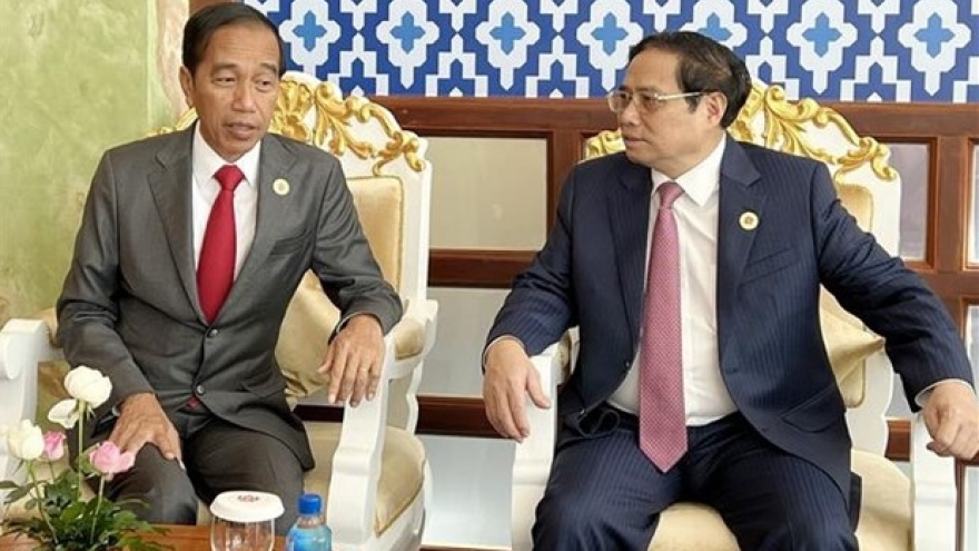 PM Chinh meets with Indonesian President in Phnom Penh