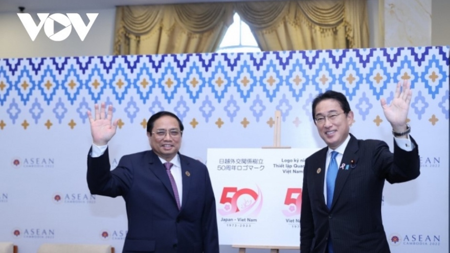 Vietnamese, Japanese PMs upbeat about all-around cooperation